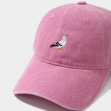 Dove Embroidered Washed Sun Baseball Cap_Cwah04644