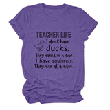 Womens Teacher Life I Dont Funny Tee_Cwttsl0487