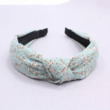 SIMPLE PRINT NEW CROSS KNOT HEADBAND_CWAHA1671