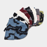 Tie Dye Knit Beanie Women Street Style Winter_Cwah04733