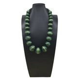 BOHEMIAN COLORFUL ROUND WOODEN BEADS NECKLACE_CWMM4866