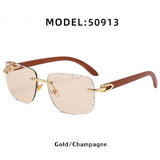 FASHIONABLE FRAMELESS CUT EDGE SUNGLASSES_CWASG0597