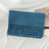 COZY SOLID COLOR WINTER SCARF WITH FOR WOMEN_CWASC0991