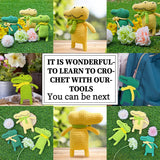 HANDMADE CROCODILE DOLL CROCHET MATERIAL KIT_CWMM1873