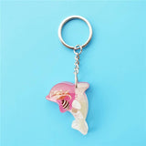 NEW DOLPHIN SHAPE KEYCHAIN SOUVENIR PENDANT_CWMM3697