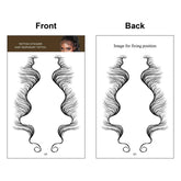 HAIRLINE EDGE TATTOO STICKERS FOR BANGS LOOK_CWMM8248