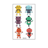 CUTE WATERPROOF TEMPORARY TATTOO STICKERS SET_CWMM8372