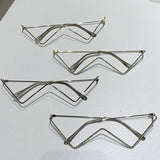 HALF RIMLESS METAL CHAIN GLASSES FRAME_CWASG0365