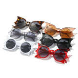 HIP HOP FUNNY BAT FASHION SUNGLASSES FOR WOMEN_CWASG0245