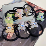 CANDY COLOR BEAR HAIR TIE_CWAHA0805