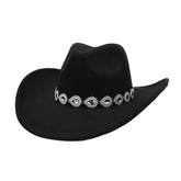 NEW AUTUMN WINTER WESTERN ETHNIC WIDE BRIM HAT_CWAH04476