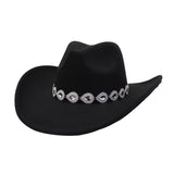 NEW AUTUMN WINTER WESTERN ETHNIC WIDE BRIM HAT_CWAH04476
