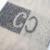 LETTER JACQUARD SCARF WINTER SHORT FRINGE WRAP_CWASC0863