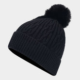 OUTDOOR THICK WARM WOOL BALL KNITTED HAT_CWAH1610