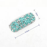 FRESH SWEET SILVER FULL RHINESTONE SIDE CLIP_CWAHA6363