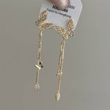 HOLLOW CATS EYE BUTTERFLY PENDANT STUD EARRINGS_CWAJE1328