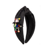 Vintage Fabric Rhinestone Color Matching Headband