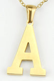 FASHION ALPHABET PENDANT CHARM NECKLACE_CWAJE219