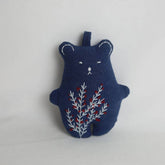 HAND EMBROIDERED CUTE BEAR PLUSH CHARM_CWMM6001