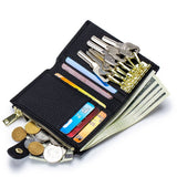 MULTIFUNCTIONAL KEY COIN PURSE SMALL LEATHER WALLET_CWAB3818