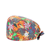 OPERATING ROOM CAP COTTON PRINTED SURGICAL CAP_CWAH3375