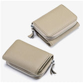Trifold Mini Large Capacity Leather Wallet_Cwab3703