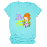 POSITIVE MESSAGE TEE TAKE CHANCES PRINT_CWTTS1484