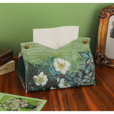 NEW OIL PAINTING LEATHER CREATIVE TISSUE BOX_CWMM2240