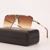 LARGE FRAME SUNGLASSES SQUARE FRAME SUNGLASSES_CWASG0577