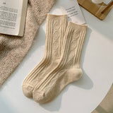 Women'S Wool Socks Warm Women'S Mid-Calf Socks_Cwms1123