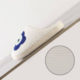 FLOWER PATTERN WINTER INSULATION COTTON SLIPPERS_CWSHS0462