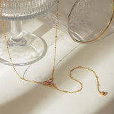 DIAMOND TASSEL PENDANT Y SHAPED LUXURY NECKLACE_CWAJE1888