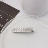 METAL ROSE HAIRPIN SIDE BANGS DUCKBILL CLIP_CWAHA4646