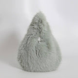 Winter Imitation Fox Fur Allmatch Handbag Plush Bag_Cwab3961