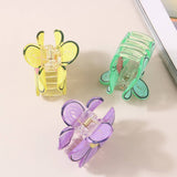 FLOWER GRAFFITI HAIR CLAW CUTE VERSATILE UPDO CLIP_CWMM5002