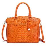 CROCODILE PATTERN HANDBAG SHOULDER BAG_CWAB0571