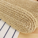 KNOTTED STRAP BEACH STRAW BAG_CWAB2012