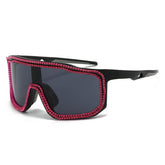 LARGE FRAME DIAMOND COLORFUL WINDPROOF SUNGLASSES_CWASG0841
