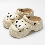 CASUAL CARTOON BIG EYES NEW HOLE SANDALS_CWSHS0817
