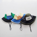 CHILDRENS FASHION CONTRAST COLOR BUCKET HAT_CWAH2877