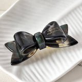 Sweet Bow Acetate Hair Clip ? Double-Layer Side_Cwaha07201