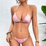 Womens Sexy Bikini Halter Neck Two-Piece Swimsuit