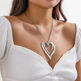 EXAGGERATED HOT GIRL SIMPLE ADJUSTABLE NECKLACE_CWAJE1918