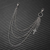 Versatile Multi-Layer Cross Trouser Chain_Cwmm4888