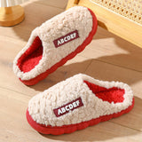 HOUSEHOLD NON SLIP LETTER WARM COTTON SLIPPERS_CWSHS0318