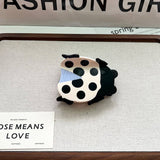 NEW LADYBUG ACETATE HAIR CLIP FOR CHIC HAIRSTYLES_CWAHA5721