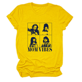 Trendy Casual Womens Crew Neck T-Shirt