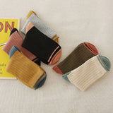 Women Solid Color Matching Socks_Cwms0295
