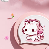 GIRLS SILICONE SWIM CAP WATERPROOF CARTOON PRINT_CWMM6725