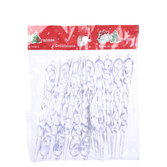 Cwmm10167_Christmas Tree Clear Icicle Hanging Ornament